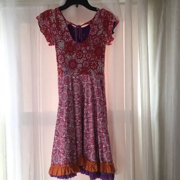 M9 Swirly Girl reversible dress - Picture 2 of 5